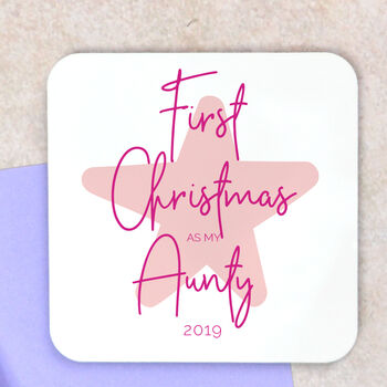 Aunty First Christmas Mug, 4 of 4