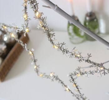Snowflake Fairy Light Star Christmas Decoration, 3 of 6
