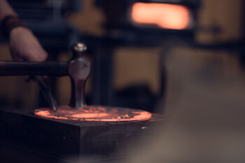 Personalised 19th Anniversary Gift Large Bronze Bowl, 8 of 8