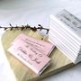 Personalised Chocolate Heart Wedding Favours, thumbnail 2 of 6