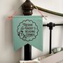Personalised Daddy's Reading Corner Pennant Flag Gift For Dad, thumbnail 4 of 6
