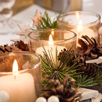 Nordic Star Christmas Trio Tea Light Holder, 5 of 5