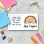 Thank You Teacher Gift, Personalised Post It Note Holder, thumbnail 1 of 5