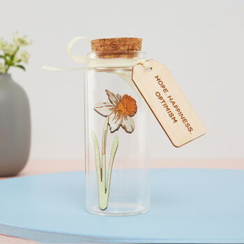 Miniature Flower Message Bottle Keepsake Gift, 11 of 12