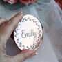 Rose Gold Mirrored Acrylic Table Setting Place Name, thumbnail 4 of 6