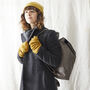 Fair Trade Stylish Versatile Leather Rucksack Backpack, thumbnail 5 of 12