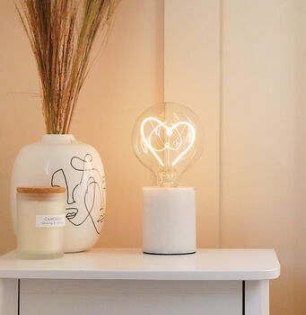 LED Neon Bulb With Table Lamp Bright Ideas Collection, 4 of 9