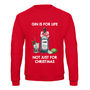 'Gin Is For Life' Christmas Jumper, thumbnail 2 of 6