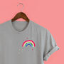 Personalised Rainbow Unisex T Shirt, thumbnail 1 of 3