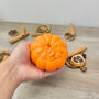 Orange Pumpkin Shape Decorative Bowl Halloween Decor, thumbnail 4 of 10