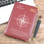 Personalised Day A5 Page Compass Design 2022 Diary, thumbnail 1 of 7