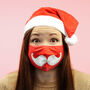 Festive Santa Face Mask, thumbnail 1 of 4