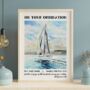 Personalised Ordination Sail Print Ordination Gift, thumbnail 8 of 8