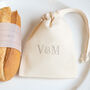 Personalised Cotton Favour Bags, thumbnail 4 of 9