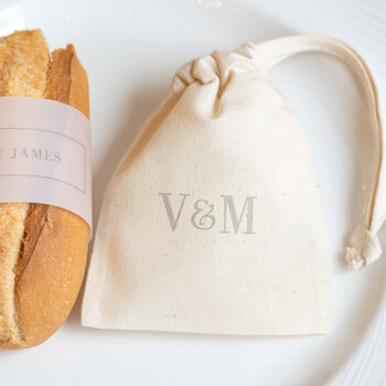 Personalised Cotton Favour Bags, 4 of 9