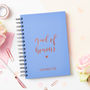 Personalised Script Maid Of Honour Notebook, thumbnail 10 of 10