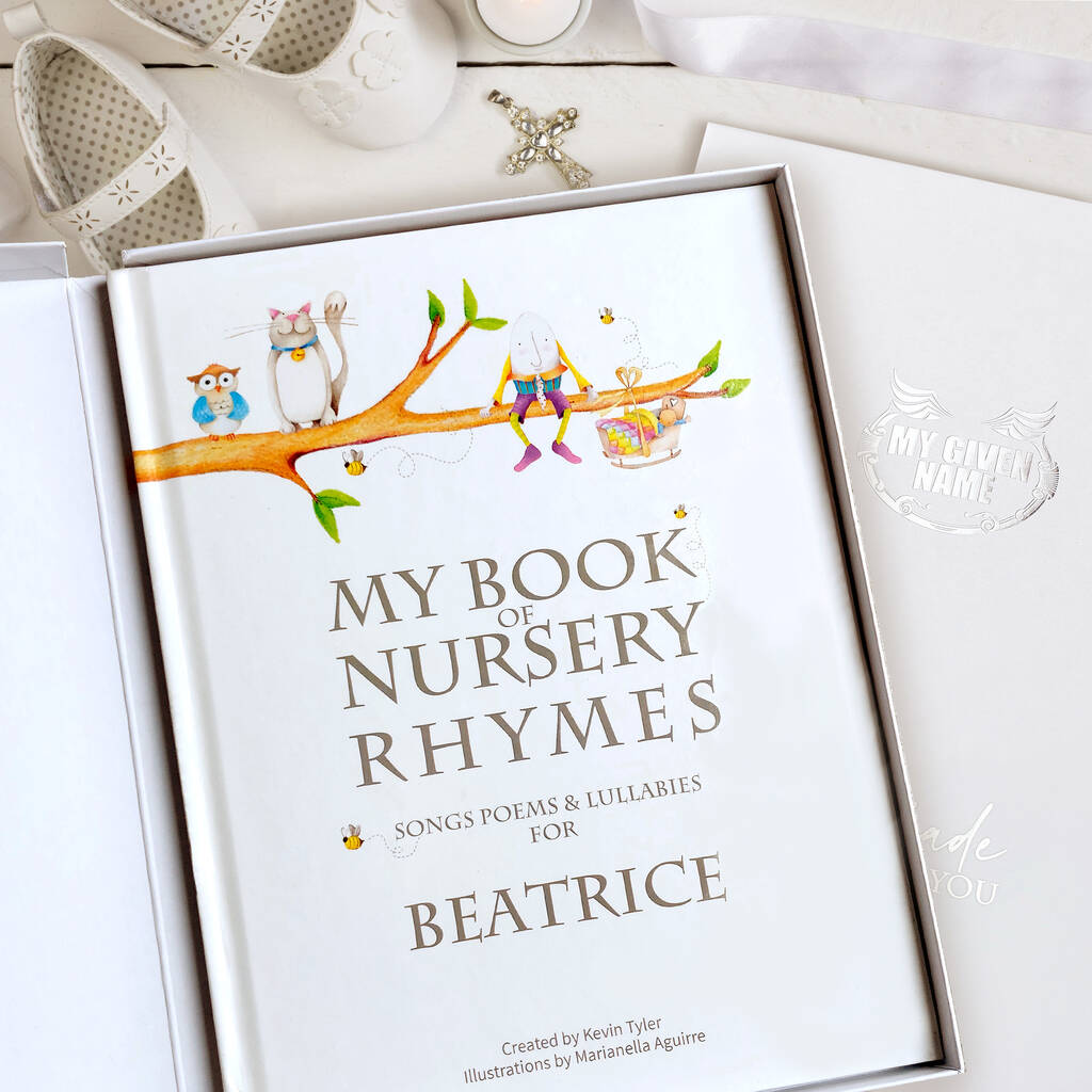 Personalised Christening Keepsake Book With Gift Box, 1 of 8