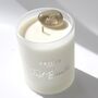 Just Breathe Smokey Quartz Crystal Candle For Relaxation And Grounding, thumbnail 2 of 6