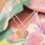 Personalised Bourbon Biscuit Charm Necklace, thumbnail 3 of 11