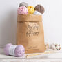 Baby Bunny Ear Hat Easy Knitting Kit Easter, thumbnail 10 of 10