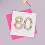 Girlie Things Special Milestone Birthday Card, thumbnail 2 of 9