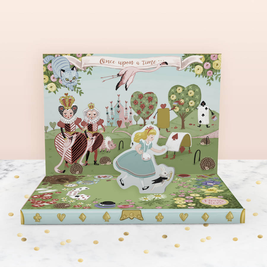 Adventures In Wonderland Music Box Card By My Design Co