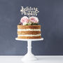 Personalised Wooden Hen Party Cake Topper, thumbnail 2 of 6