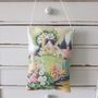 Decorative Lavender Sachet With Cottage Garden Print, thumbnail 1 of 7