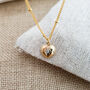 Gold Love Heart Necklace, thumbnail 2 of 3