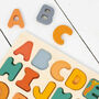 Personalised Wooden Abc Safari Puzzle Toy, thumbnail 2 of 3