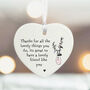 Personalised Porcelain Heart Thank You Friendship Keepsake Gift, thumbnail 2 of 2