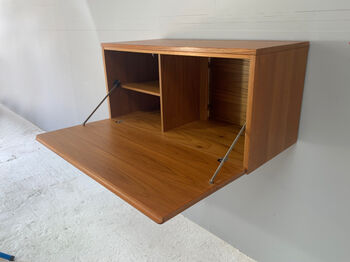 1970’s Vintage Beaver And Tapley Wall Hung Desk, 7 of 12