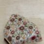 Amber Handcrafted Statement Floral Mirror Clutch, thumbnail 2 of 6
