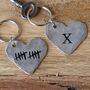 10th Anniversary Aluminium Heart Keyring, thumbnail 4 of 9