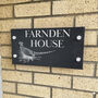 Personalised Country Pheasant House Number Sign, thumbnail 1 of 2