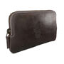'Forbes' Men's Card Holder Wallet In Chestnut Leather, thumbnail 3 of 6