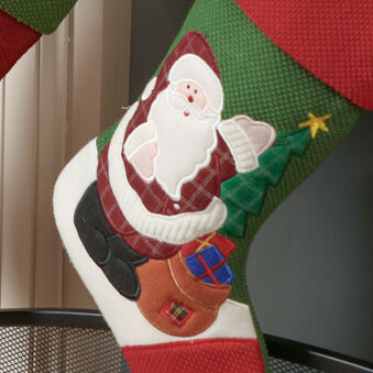 Personalised Traditional Children's Christmas Stocking, 5 of 5