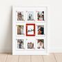 Playing Card Photo Collage Print, Valentines, Anniversary Gift, thumbnail 6 of 8
