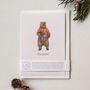 Wildlife Conservation Bear Thank You Card, thumbnail 1 of 4
