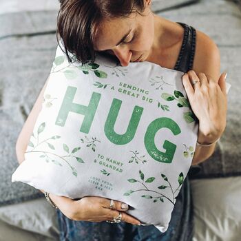 bear hug cushion