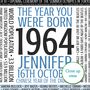 Personalised 60th Birthday Print Gift Year Facts 1964, thumbnail 3 of 12