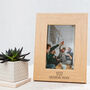 Personalised Engraved First Home Gift Photo Frame, thumbnail 6 of 8