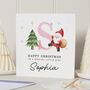 Personalised Daughter Christmas Card For Little Girl, thumbnail 1 of 7