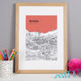 Personalised Norwich Print, thumbnail 4 of 10
