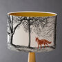 'Into The Woods' Fox Lampshade, thumbnail 1 of 8