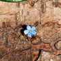 Forget Me Not Blue Flower Bracelet Charm, thumbnail 1 of 5