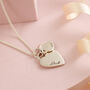 Heart Tags Personalised Name Necklace, thumbnail 5 of 10