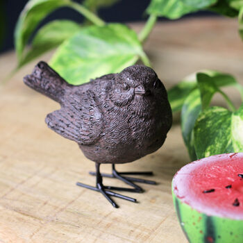 Brown Bird Ornament, 2 of 4