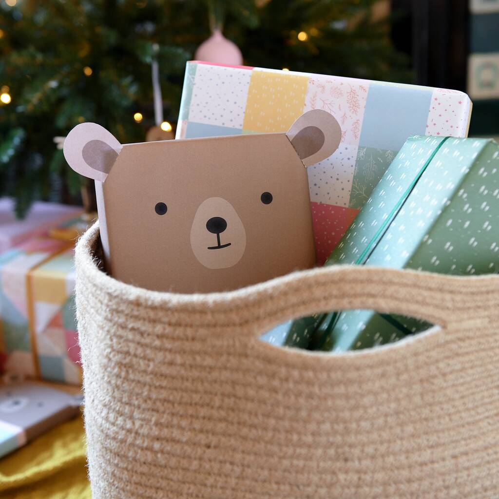 Bear Family Recyclable Wrapping Paper Kit, 1 of 10