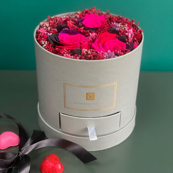 Preserved Rose Secret Bloom Box With Bracelet, 5 of 9